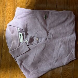 Lacoste Men's Purple Polo Shirt